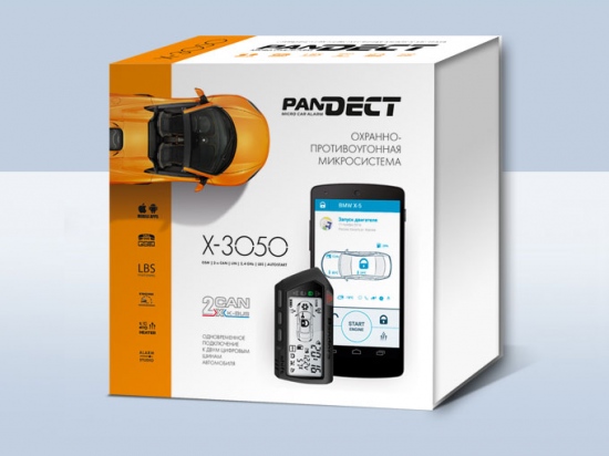 Автомобильная микросигнализация Pandect X 3050