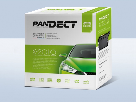 Автомобильная микросигнализация Pandect X 2010